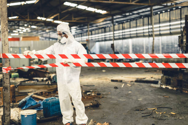 Professional Unattended Death Cleanup technician working in Kearsarge, NH